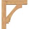 Ekena Millwork Imperial Block Smooth Bracket w/ Offset Brace, Western Red Cedar, 7 1/2"W x 32"D x 36"H BKT0806X32X36IMP05SWR - alternate 3